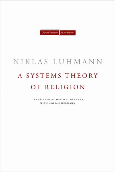 Produktbild: A Systems Theory of Religion