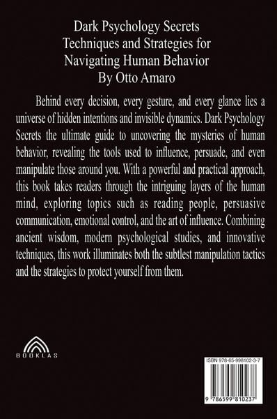 Produktbild: Dark Psychology Secrets