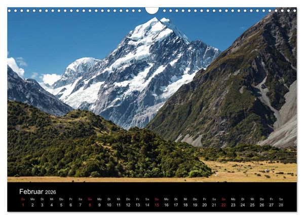 Produktbild: Neuseeland - Paradies am anderen Ende der Welt (Wandkalender 2026 DIN A3 quer), CALVENDO Monatskalender
