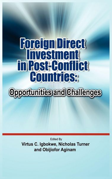 Produktbild: Foreign Direct Investment in Post Conflict Countries