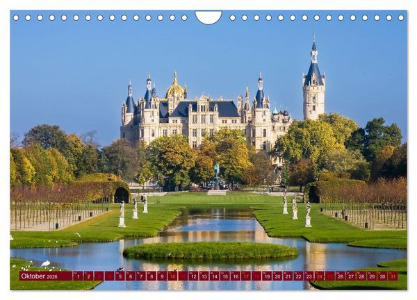 Produktbild: Mecklenburg &ndash; Vorpommern, Sch&ouml;nheiten im Land der Ostseek&uuml;ste (Wandkalender 2026 DIN A4 quer), CALVENDO Monatskalender