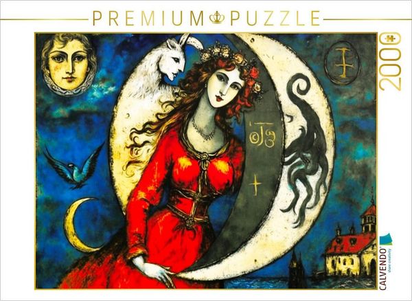 Produktbild: CALVENDO Puzzle Ein Motiv aus dem Kalender Die zw&ouml;lf Tierkreiszeichen | 2000 Teile Lege-Gr&ouml;&szlig;e 90x67cm Foto-Puzzle f&uuml;r gl&uuml;ckliche Stunden