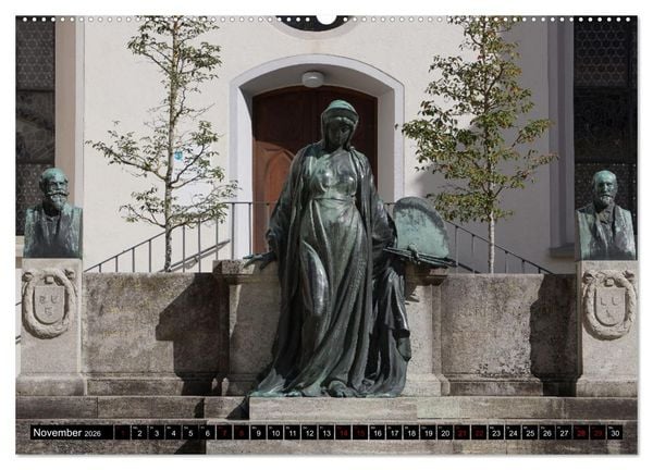 Produktbild: Biberach an der Ri&szlig; (hochwertiger Premium Wandkalender 2026 DIN A2 quer), Kunstdruck in Hochglanz