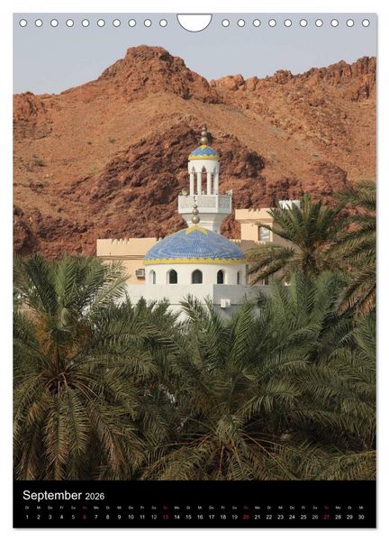 Produktbild: OMAN (Wandkalender 2026 DIN A4 hoch), CALVENDO Monatskalender