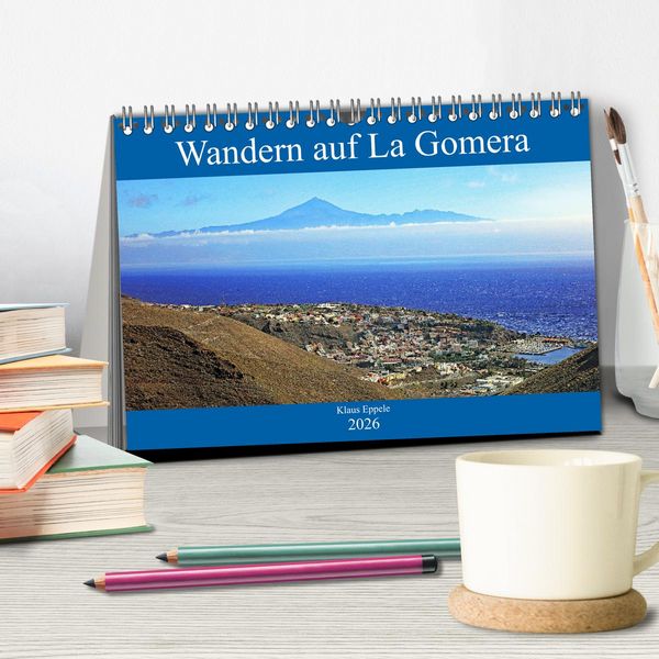 Produktbild: Wandern auf La Gomera (Tischkalender 2026 DIN A5 quer), CALVENDO Monatskalender