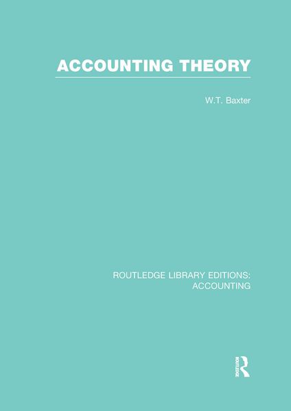 Produktbild: Accounting Theory