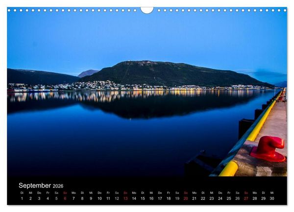 Produktbild: Erlebnis Norwegen: Narvik bis Troms&oslash; (Wandkalender 2026 DIN A3 quer), CALVENDO Monatskalender