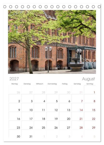 Produktbild: Tischplaner 2027 - Hannover - Momente einer Reise (A5 Tischkalender zum Aufstellen) CALVENDO