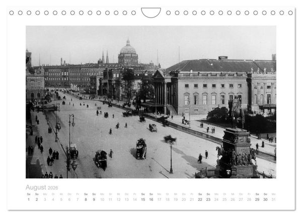 Produktbild: Berliner Stadtschlo&szlig; - Kultur und Architektur (Wandkalender 2026 DIN A4 quer), CALVENDO Monatskalender