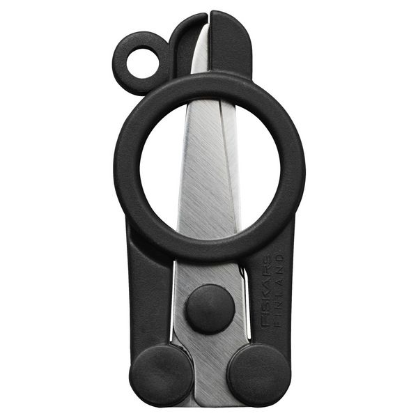 Produktbild: Fiskars ReNew Klappschere, klappbare Schere, Reiseschere, 11 cm