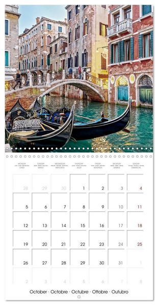 Produktbild: Venice - Magic of the Serinissima (Wall Calendar 2026 12 &times; 12 Inch) CALVENDO 12 Month Wall Calendar