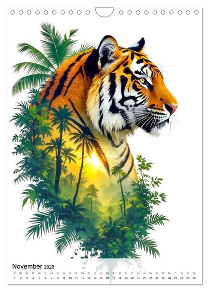 Produktbild: Im Bann der Wildnis (Wandkalender 2026 DIN A4 hoch), CALVENDO Monatskalender