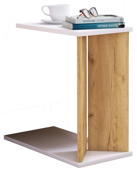 Produktbild: Holz Beistelltisch Couchtisch Sofatisch Nachto M