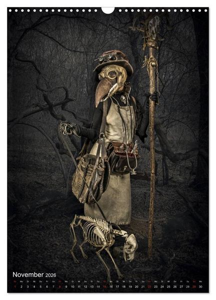 Produktbild: Steampunk Artwork (Wandkalender 2026 DIN A3 hoch), CALVENDO Monatskalender