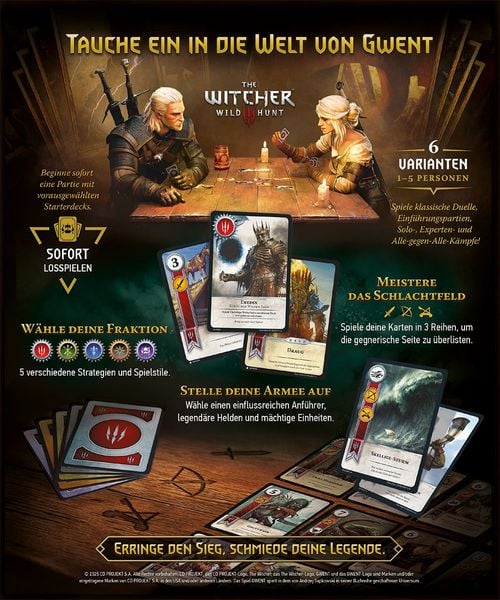 Produktbild: Gwent Das legend&auml;re Kartenspiel
