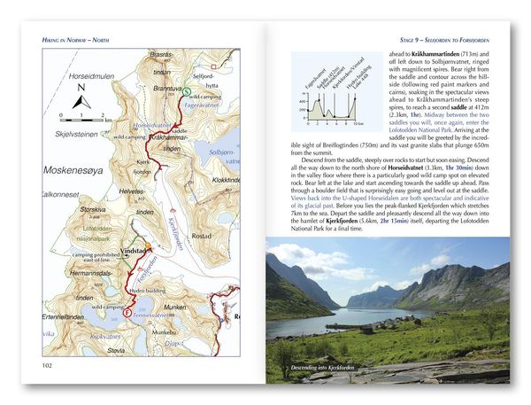 Produktbild: Hiking in Norway - North