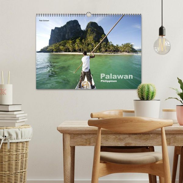 Produktbild: Palawan (Wandkalender 2026 DIN A3 quer), CALVENDO Monatskalender