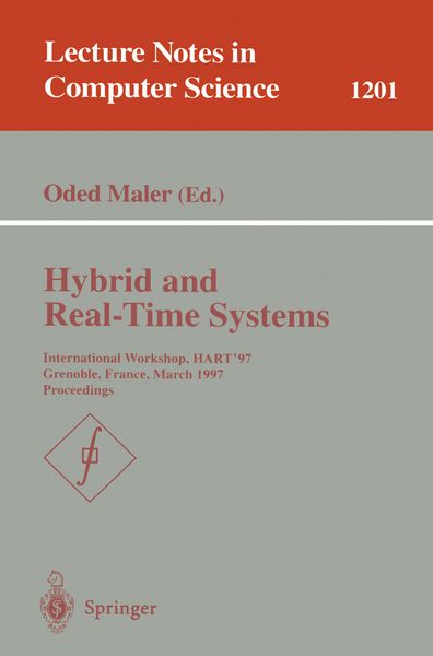 Produktbild: Hybrid and Real-Time Systems