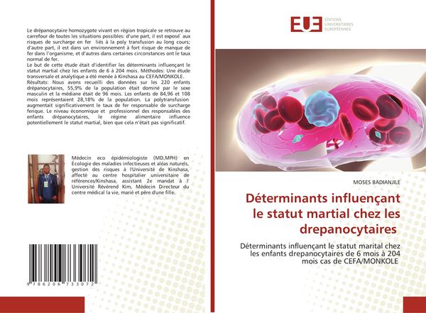 Produktbild: D&eacute;terminants influen&ccedil;ant le statut martial chez les drepanocytaires