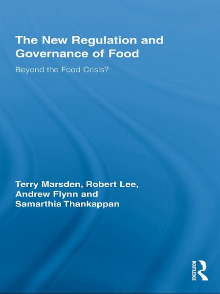 Produktbild: The New Regulation and Governance of Food