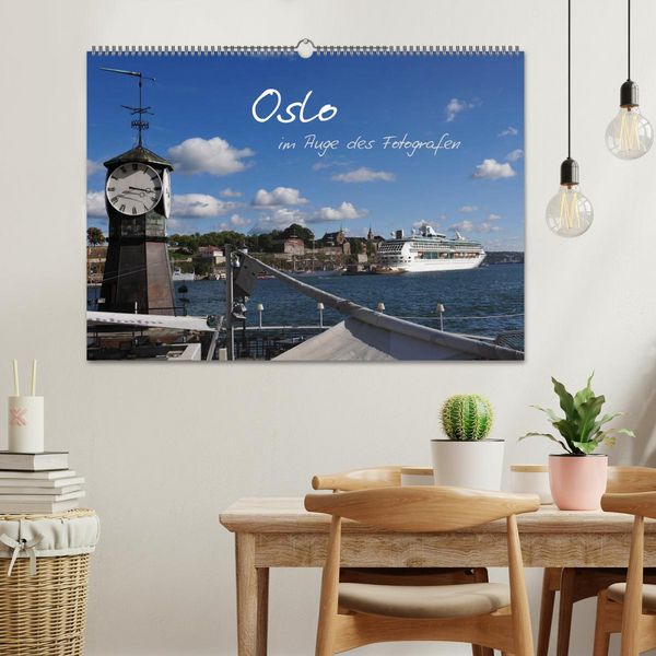 Produktbild: Oslo im Auge des Fotografen (Wandkalender 2026 DIN A2 quer), CALVENDO Monatskalender