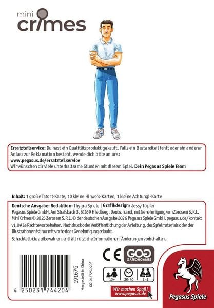 Produktbild: MiniCrimes - Die beste Verteidigung
