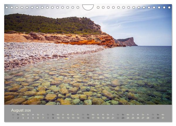Produktbild: Ibiza - Spanien (Wandkalender 2026 DIN A4 quer), CALVENDO Monatskalender
