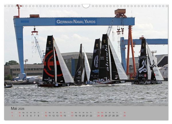 Produktbild: High Speed Katamarane - Schwebend ans Limit (Wandkalender 2026 DIN A3 quer), CALVENDO Monatskalender