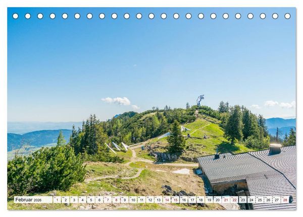 Produktbild: Der Rauschberg (Tischkalender 2026 DIN A5 quer), CALVENDO Monatskalender
