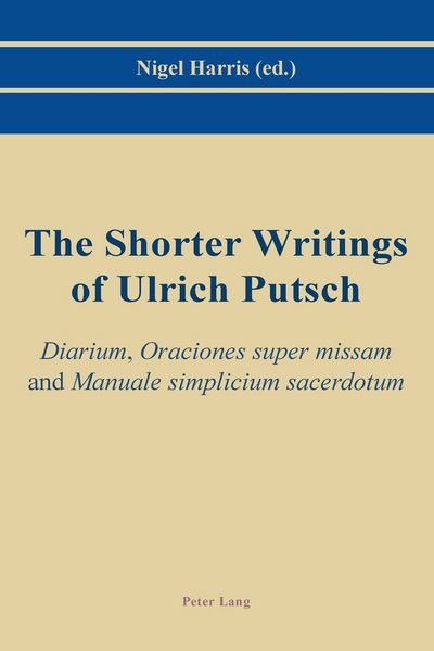 Produktbild: The Shorter Writings of Ulrich Putsch