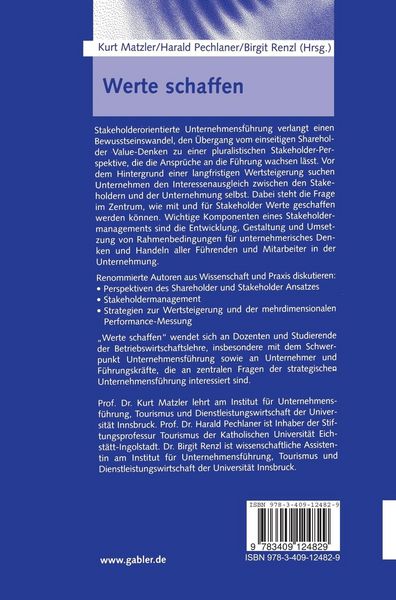 Produktbild: Werte schaffen