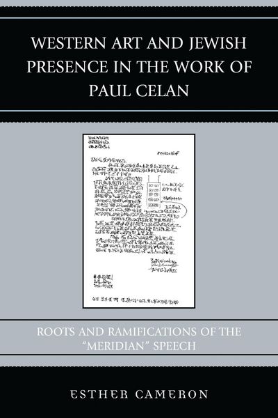 Produktbild: Western Art and Jewish Presence in the Work of Paul Celan