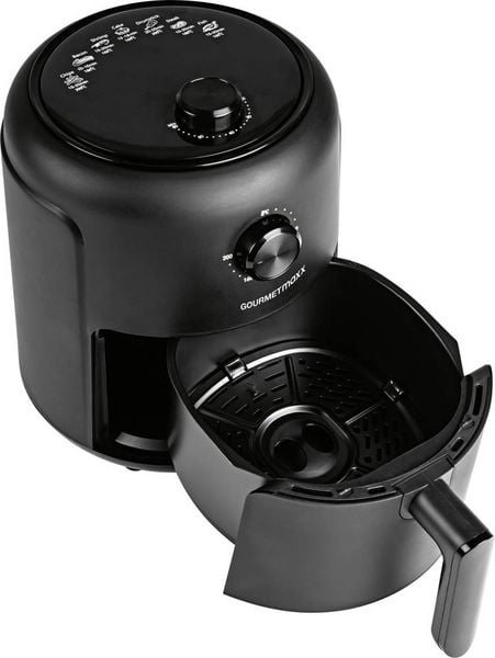 Produktbild: GourmetMaxx Hei&szlig;luft-Fritteuse Mechanisch 2,3l Hei&szlig;luft-Fritteuse 1000W Schwarz