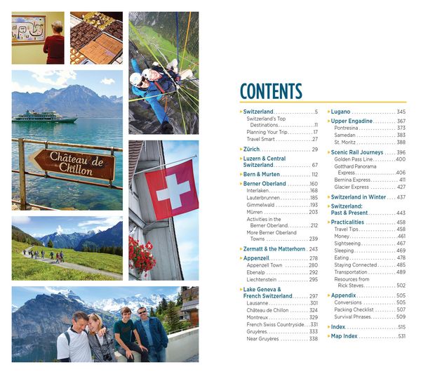 Produktbild: Rick Steves Switzerland (Twelth Edition)