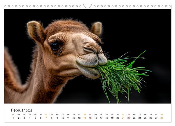 Produktbild: Magie der Tierwelt (Wandkalender 2026 DIN A3 quer), CALVENDO Monatskalender