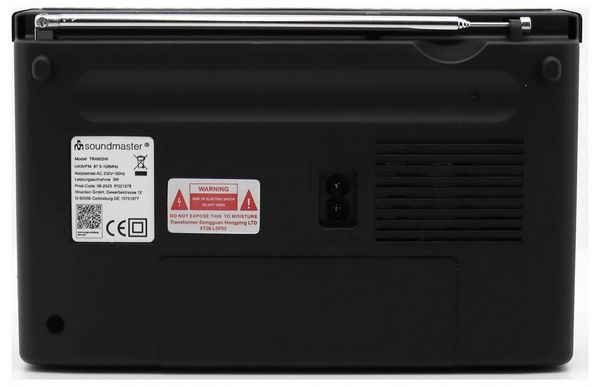 Produktbild: Soundmaster TR490SW Kofferradio AM, FM Schwarz