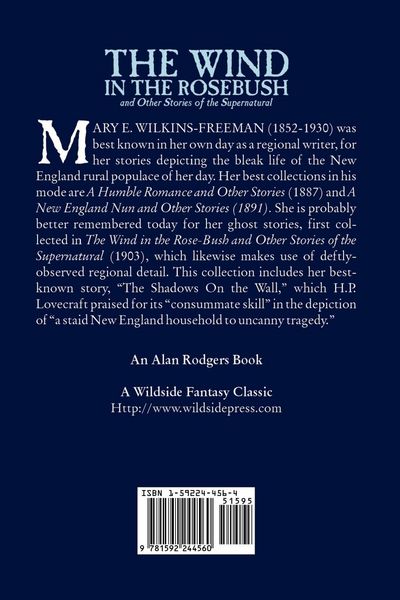 Produktbild: The Wind in the Rosebush, and Other Stories of the Supernatural by Mary E. Wilkins Freeman, Fiction, Literary
