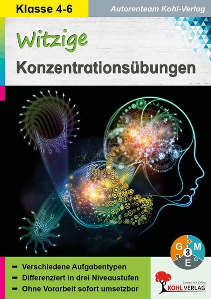 Produktbild: Witzige Konzentrations&uuml;bungen