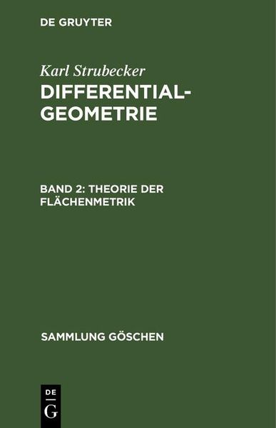 Produktbild: Theorie der Fl&auml;chenmetrik