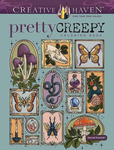 Produktbild: Creative Haven Pretty Creepy Coloring Book