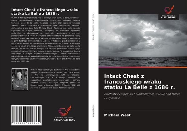 Produktbild: Intact Chest z francuskiego wraku statku La Belle z 1686 r.