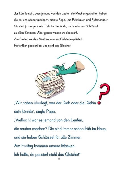 Produktbild: Wer klaut hier Masken?
