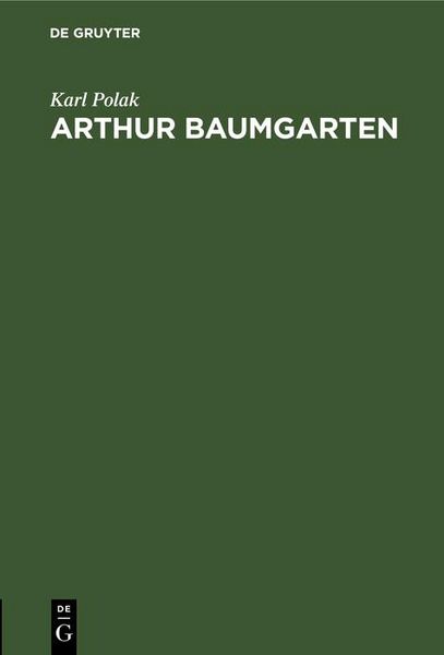 Produktbild: Arthur Baumgarten