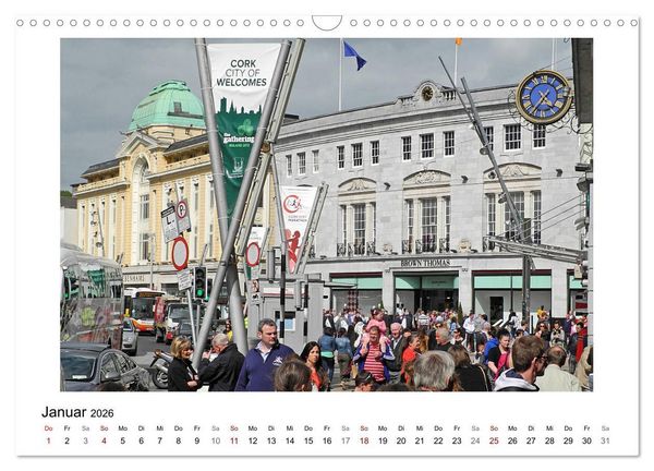 Produktbild: Irlands Rebel County, der S&uuml;dwesten von Cork bis Sherkin Island (Wandkalender 2026 DIN A3 quer), CALVENDO Monatskalender