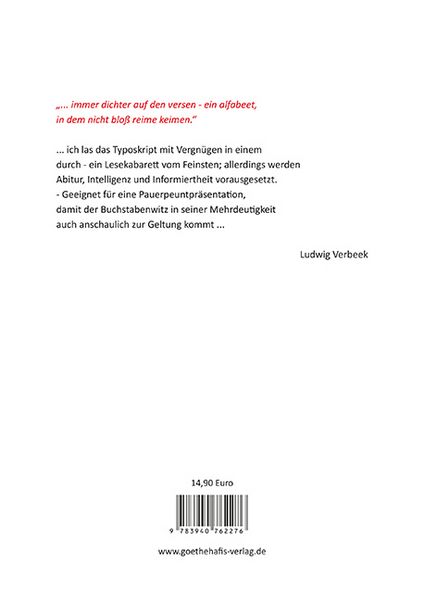 Produktbild: ...immer dichter auf den versen