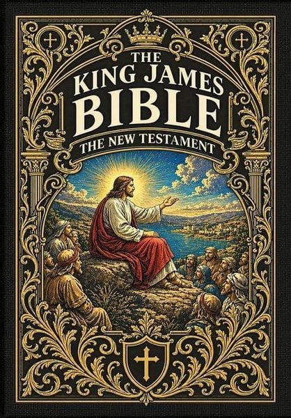 Produktbild: The King James Bible - The New Testament (Golden Monarch Collector's Edition) (Case Laminate Hardcover with Jacket)