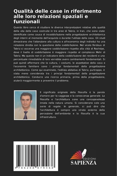 Produktbild: Qualit&agrave; delle case in riferimento alle loro relazioni spaziali e funzionali