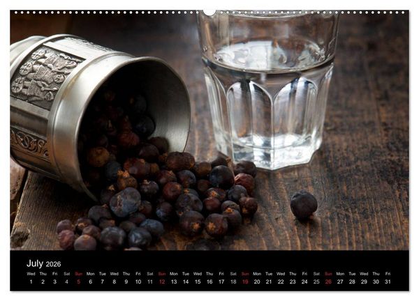 Produktbild: SPICES (High Quality Premium Wall Calendar 2026 DIN A2 landscape),CALVENDO 12 Month Wall Calendar