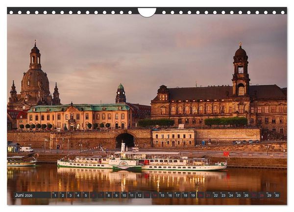 Produktbild: Dresden - Die Frauenkirche (Wandkalender 2026 DIN A4 quer), CALVENDO Monatskalender