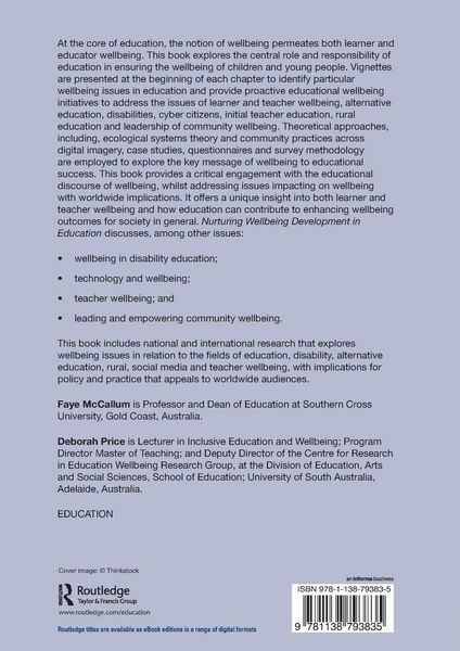 Produktbild: Nurturing Wellbeing Development in Education